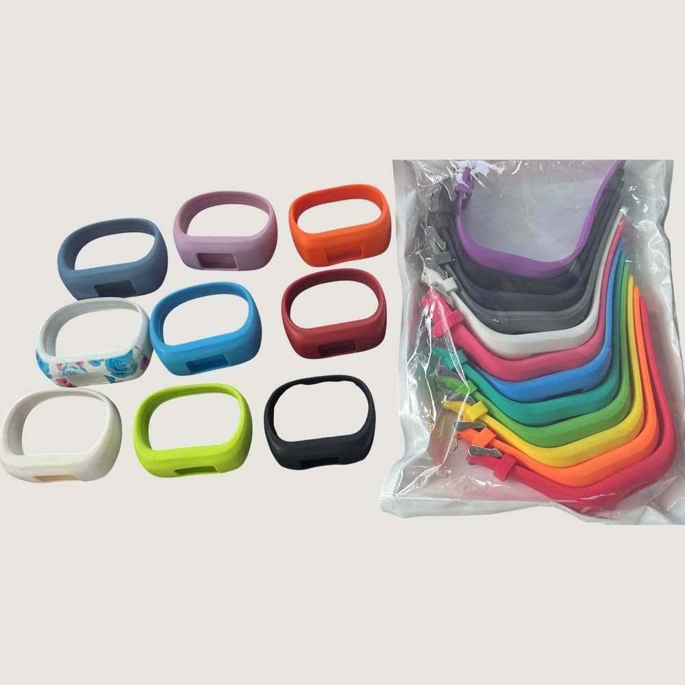 21 pc Kids Silicone Replacement Bands for Garmin Vivofit Jr 2 Bundle Multi-Color